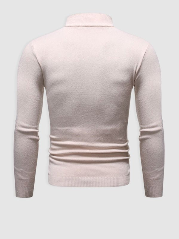 Rafael | Rollkragenpullover Herren Slim Fit Strick