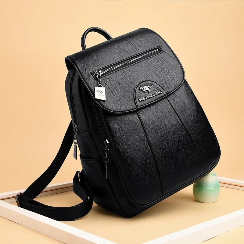 Réka | Női Hátizsák Laptop Rekeszes Lopásbiztos