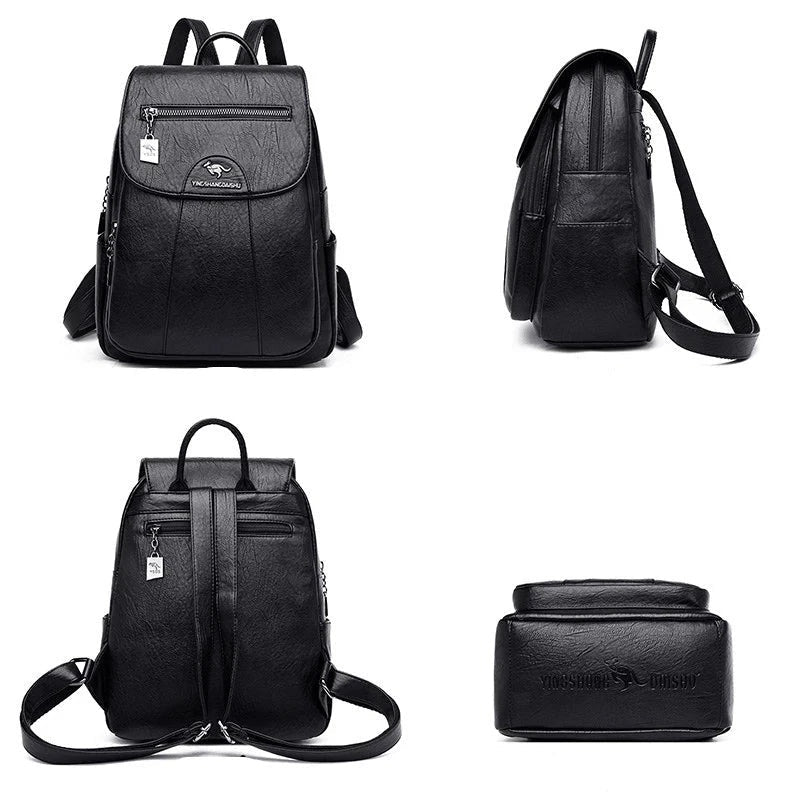 Réka | Női Hátizsák Laptop Rekeszes Lopásbiztos