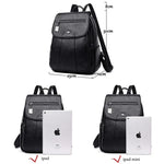 Réka | Női Hátizsák Laptop Rekeszes Lopásbiztos