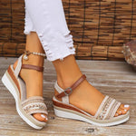 Sára | Platformos Szandál Női Pántos Espadrilles