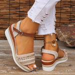 Sára | Platformos Szandál Női Pántos Espadrilles