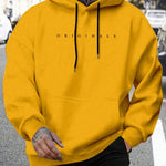 Roland | Kapucnis Pulóver Férfi Hoodie Felirattal