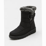 Rosalie | Schneestiefel Damen Kunstfell Gefüttert Rutschfeste Sohle