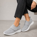 Salome | Walkingschuhe Damen Klettverschluss Atmungsaktiv Leicht