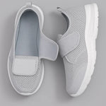 Salome | Walkingschuhe Damen Klettverschluss Atmungsaktiv Leicht