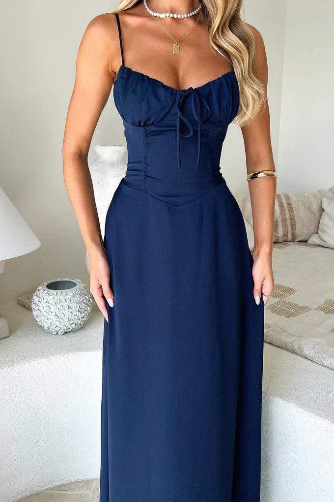 Sára | Alkalmi Maxi Ruha Női Pántos Sweetheart