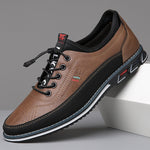Sebastian | Lederschuhe Schnürschuhe Herren Lässig Robuste Sohle