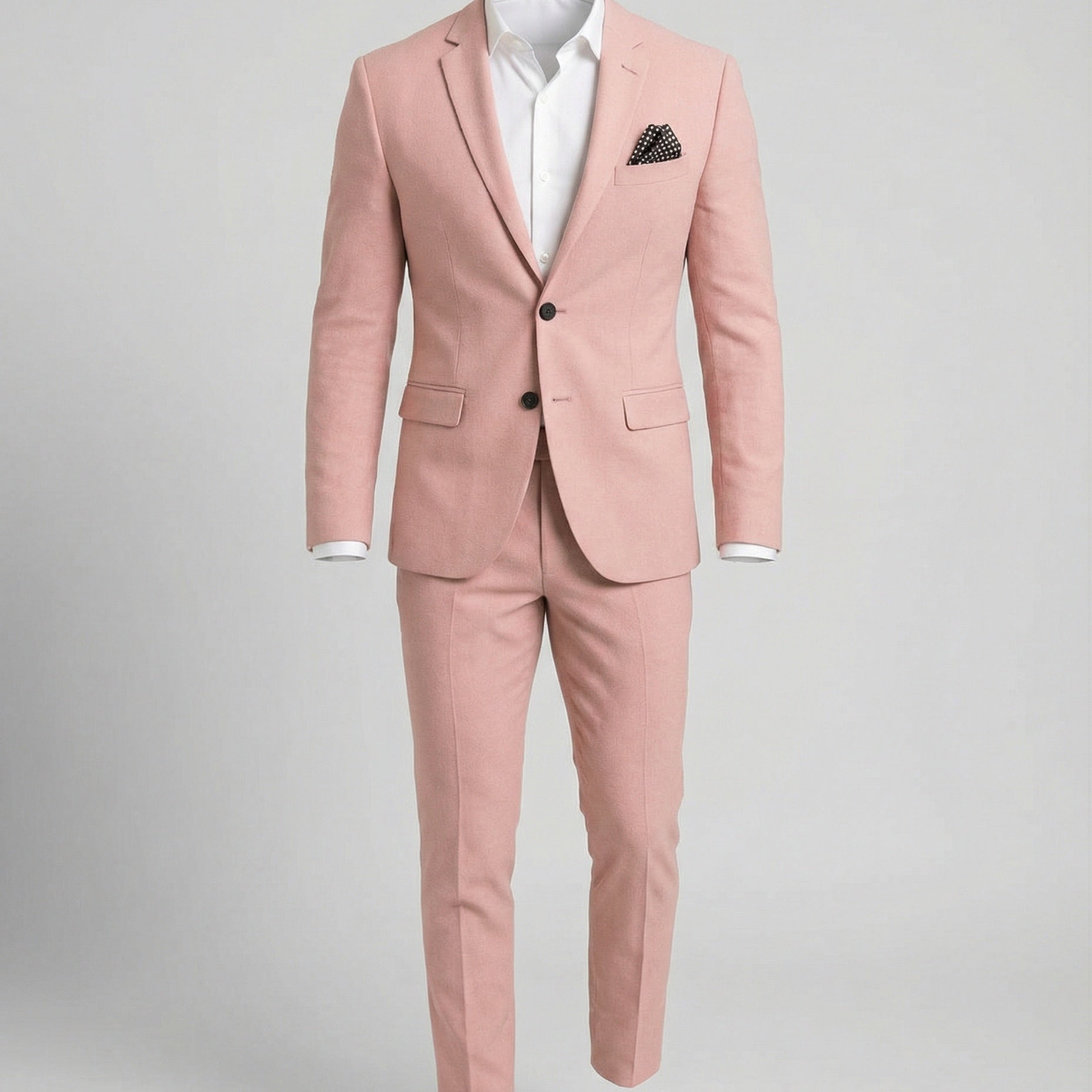 Simon | Herrenanzug Slim Fit Stretch Herren Einknopf Sakko