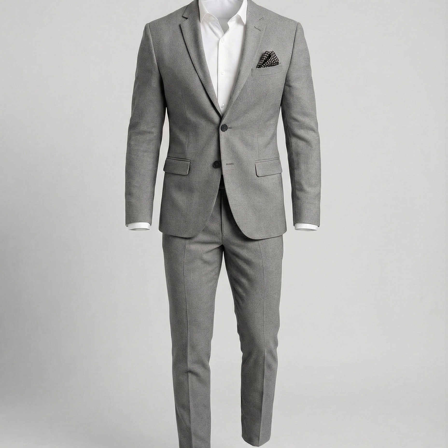 Simon | Herrenanzug Slim Fit Stretch Herren Einknopf Sakko