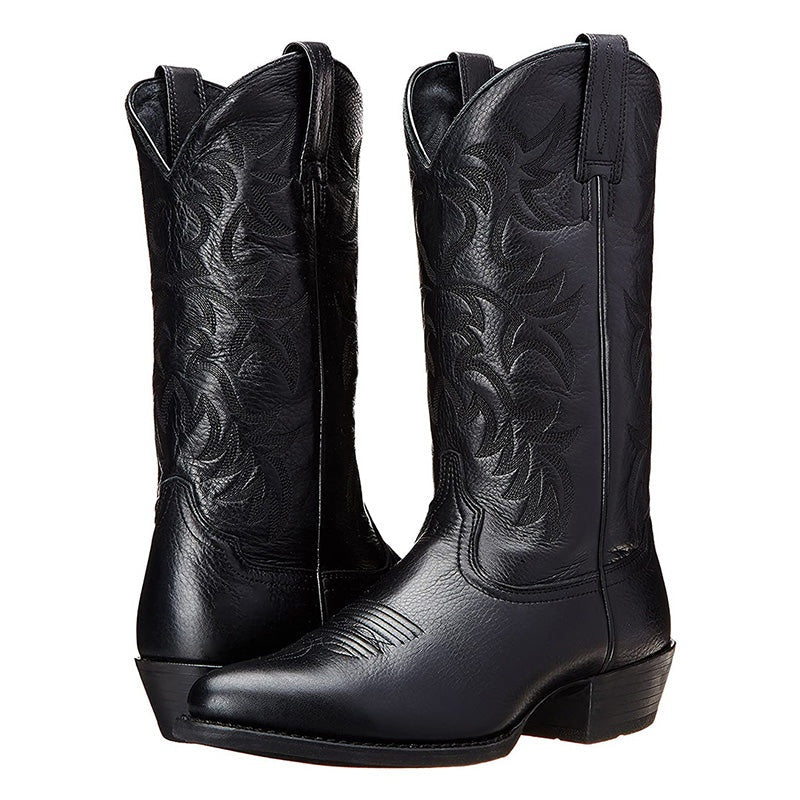 Sophia | Cowboy Boots Damen Leder Gestickt Caña Alta
