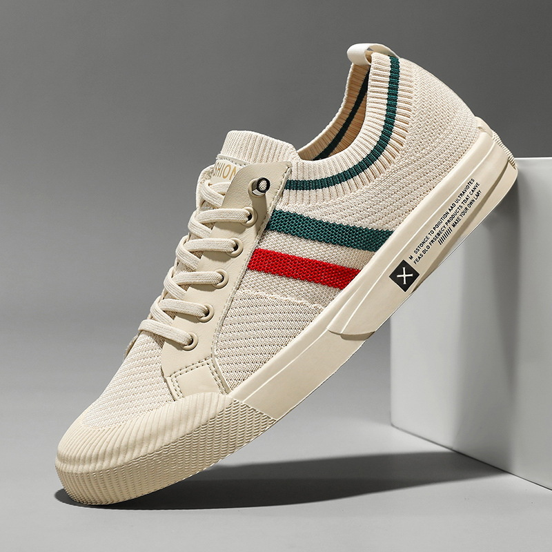 Sven | Sneaker Damen Gestricktes Obermaterial Schnürsenkel Casual