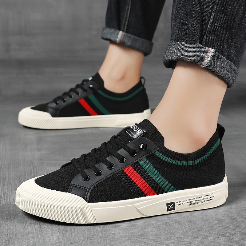 Sven | Sneaker Damen Gestricktes Obermaterial Schnürsenkel Casual