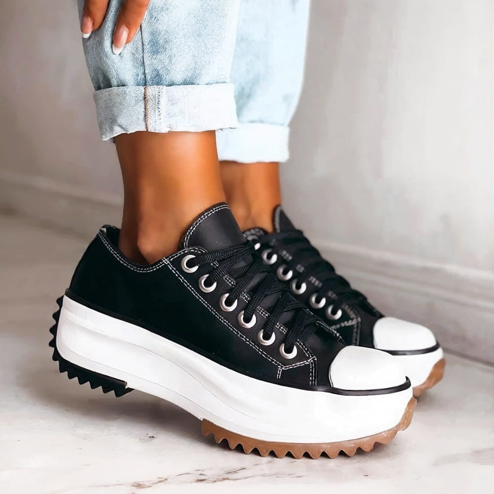 Szilvia | Sportcipő Platform Női Fűzős Sneaker