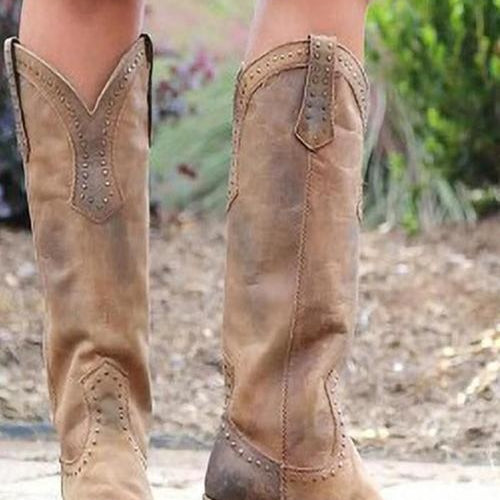 Tobias | Cowboystiefel Herren Western Leder Nieten