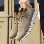 Tobias | Oxford Schuhe Herren Atmungsaktiv Gestrickt