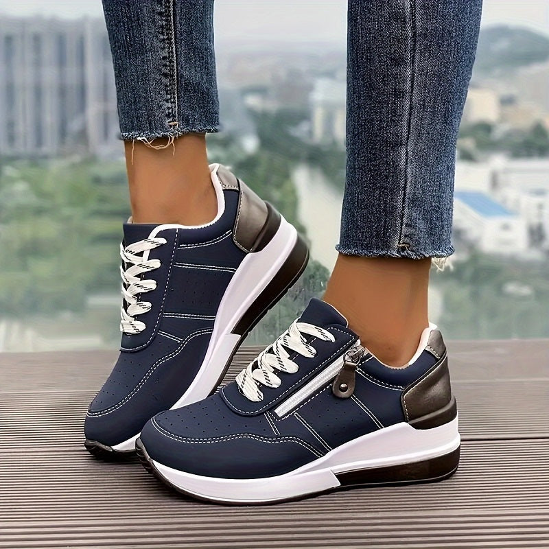 Vivien | Női Sneaker Sportcipő Fűzős Utcai
