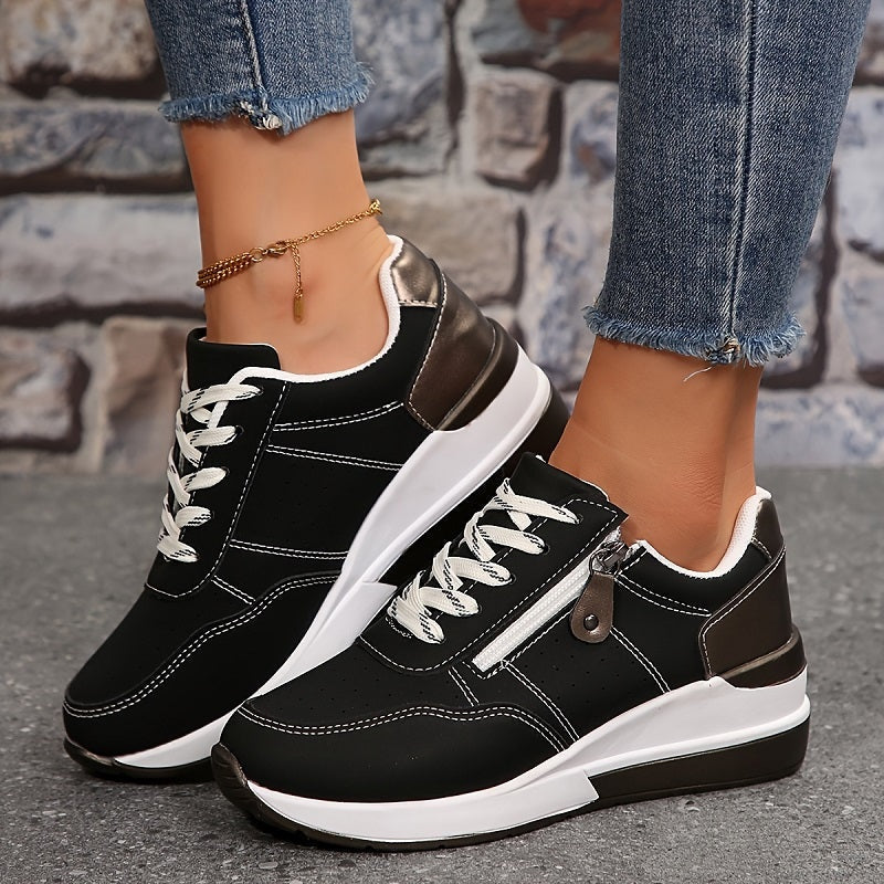 Vivien | Női Sneaker Sportcipő Fűzős Utcai