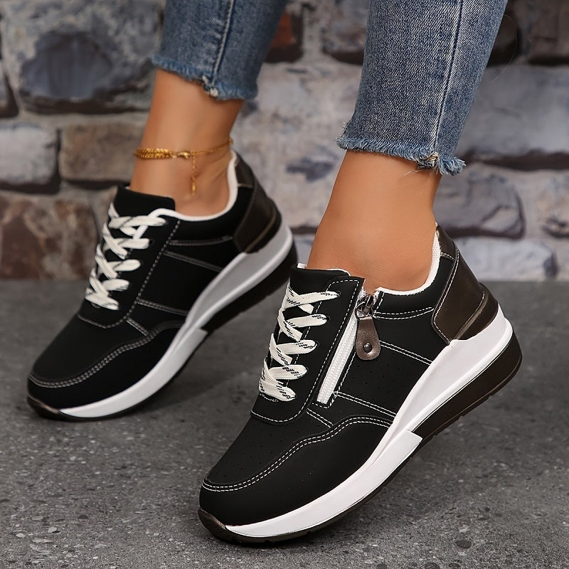 Vivien | Női Sneaker Sportcipő Fűzős Utcai