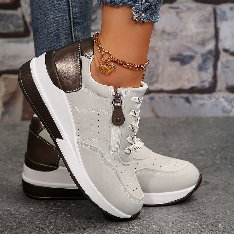 Vivien | Női Sneaker Sportcipő Fűzős Utcai