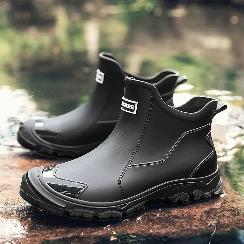 Zoltán | Gumicsizma Férfi Rövid Szárú Vízálló Slip-On