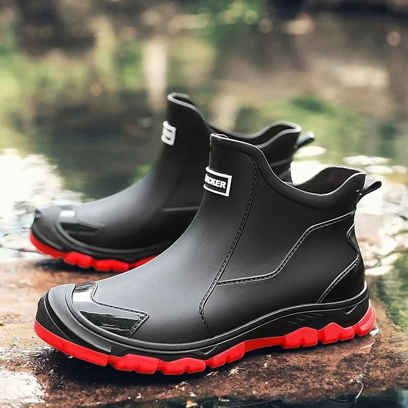 Zoltán | Gumicsizma Férfi Rövid Szárú Vízálló Slip-On