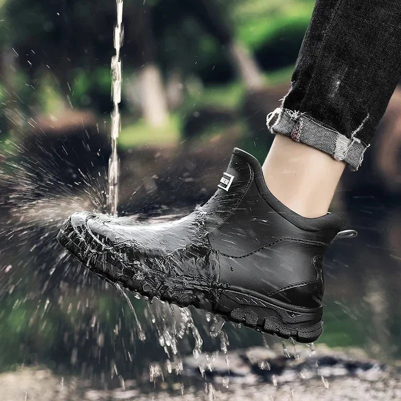 Zoltán | Gumicsizma Férfi Rövid Szárú Vízálló Slip-On