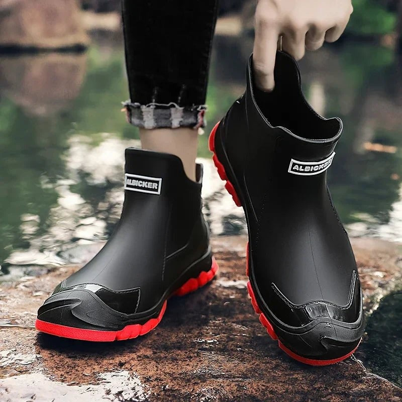 Zoltán | Gumicsizma Férfi Rövid Szárú Vízálló Slip-On