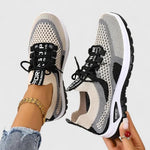 Zsófia | Női Sportcipő Sneakers Hálós Fűzős