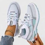 Zsófia | Női Sportcipő Sneakers Hálós Fűzős