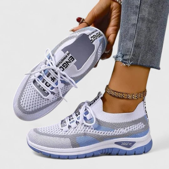 Zsófia | Női Sportcipő Sneakers Hálós Fűzős