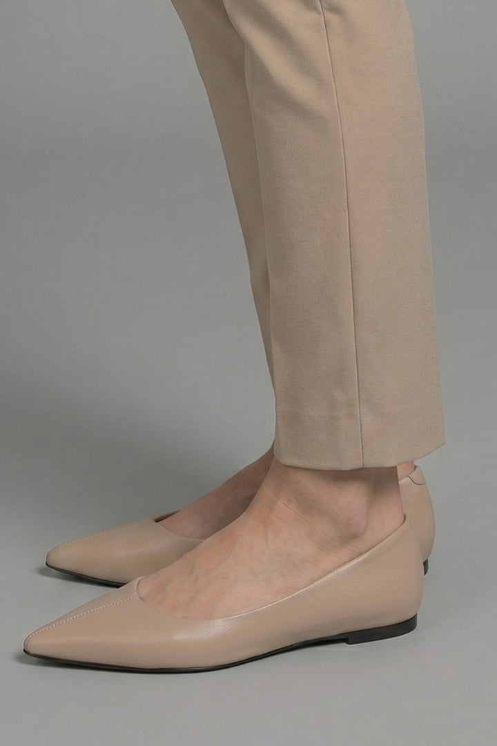 Zsuzsanna | Balerina Cipő Hegyes Orrú Lapos Talpú Női Slip-On